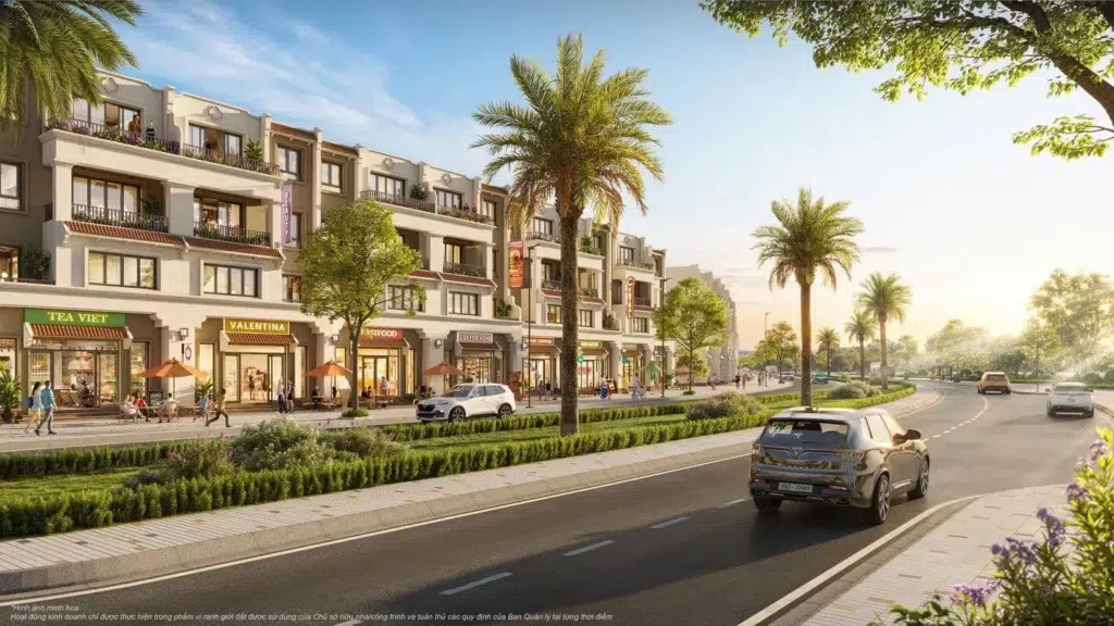 Vinhomes Golden City – Khu đô thị kiểu mẫu phía Nam Hải Phòng 1 shophouse thuong mai vinhomes duong kinh