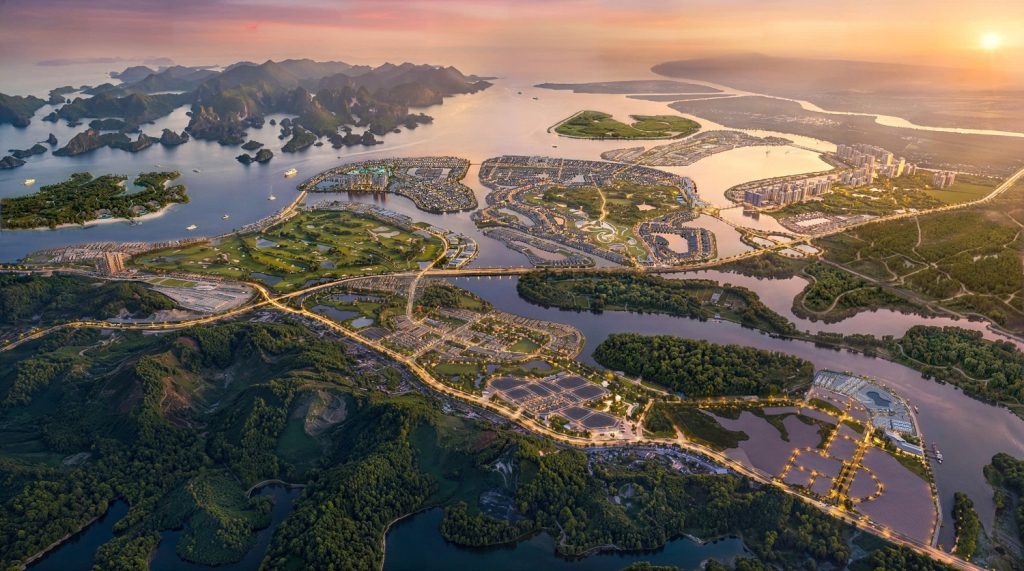 Vinhomes Global Gate Hạ Long: Siêu đô thị đẳng cấp quốc tế bên vịnh di sản